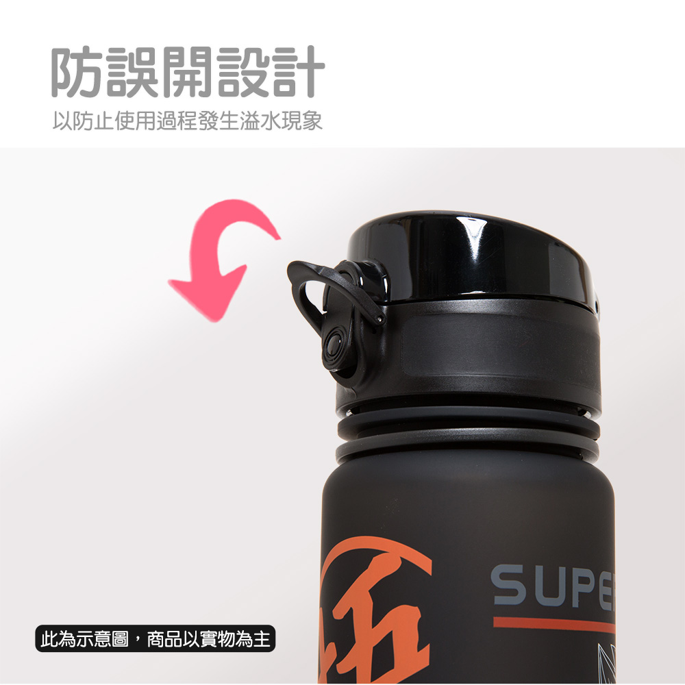 【OUTDOOR】DRAGON BALL聯名款-七龍珠水杯(500ml)-黑色 ODDB22B10BK