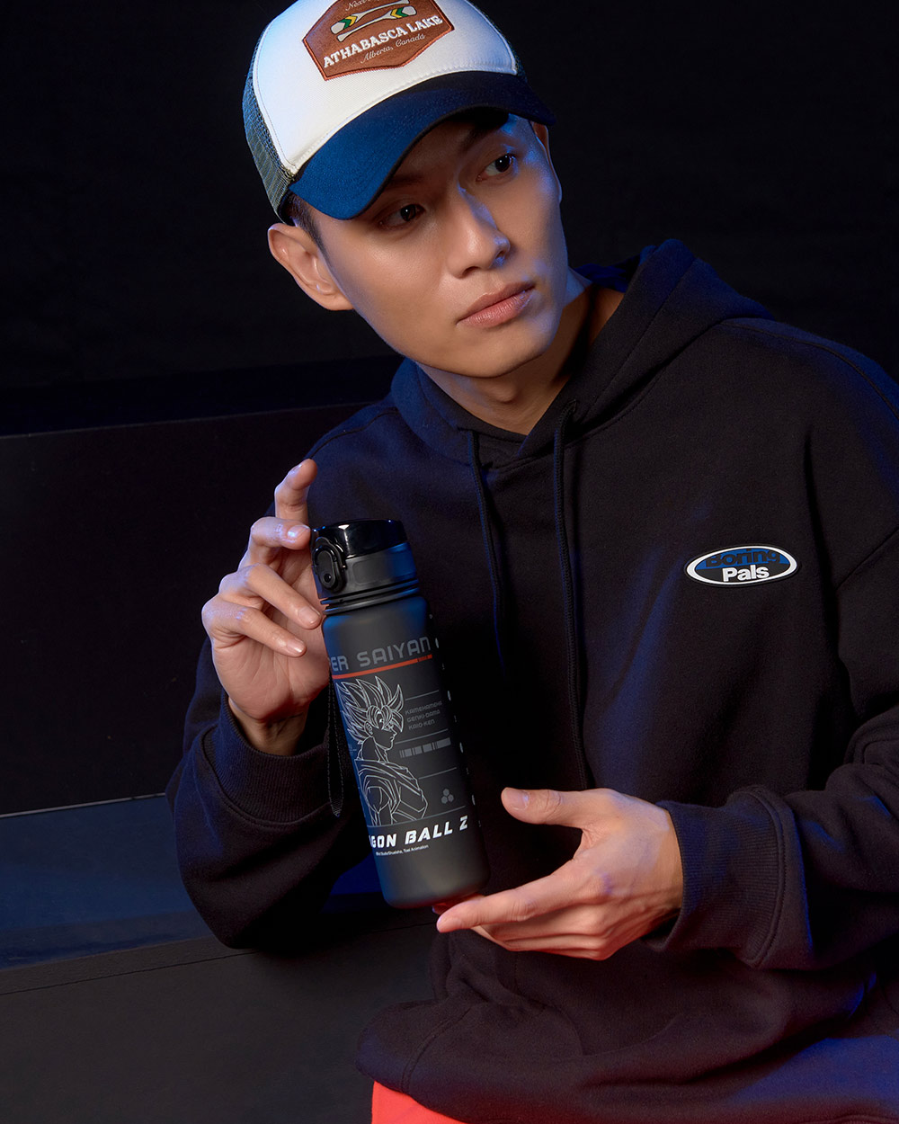 【OUTDOOR】DRAGON BALL聯名款-七龍珠水杯(500ml)-黑色 ODDB22B10BK