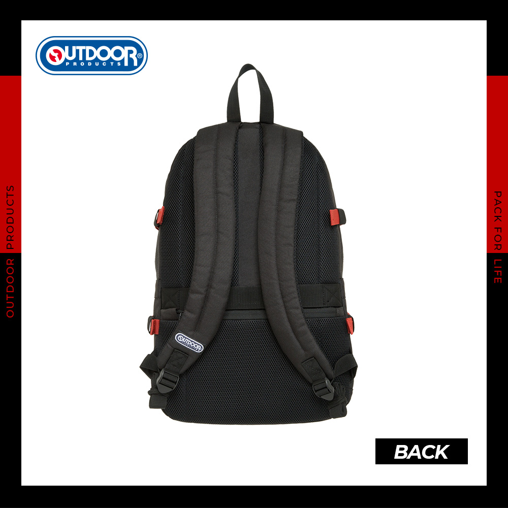 【OUTDOOR】漫威英雄MARVEL-鋼鐵人後背包-黑色 ODDY22H01BK