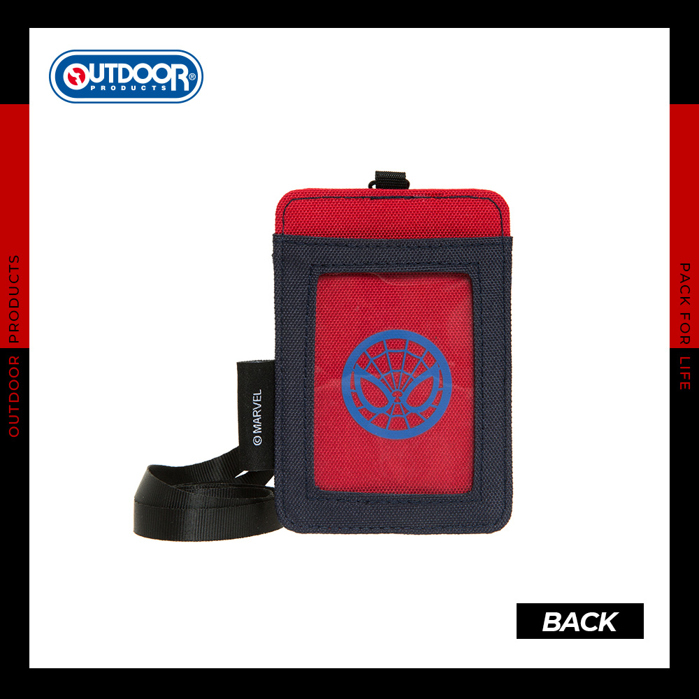 【OUTDOOR】漫威英雄MARVEL-蜘蛛人票卡證件套-深藍色 ODDY22I04NY