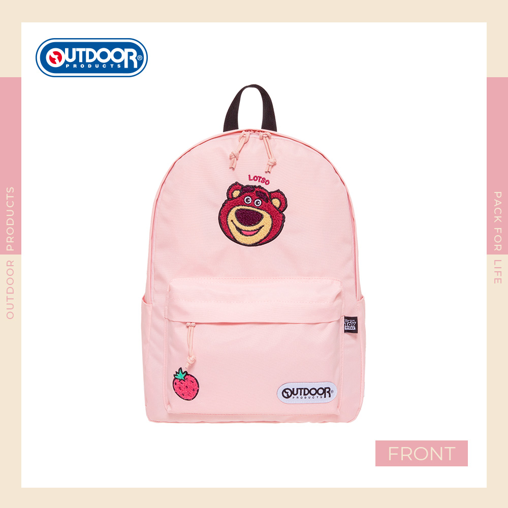 【OUTDOOR】迪士尼Disney-熊抱哥後背包-大-粉紅色 ODDY22L01PK