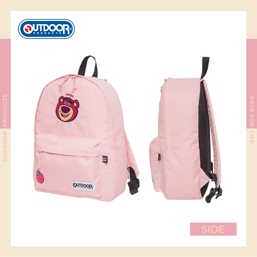 【OUTDOOR】迪士尼Disney-熊抱哥後背包-大-粉紅色 ODDY22L01PK