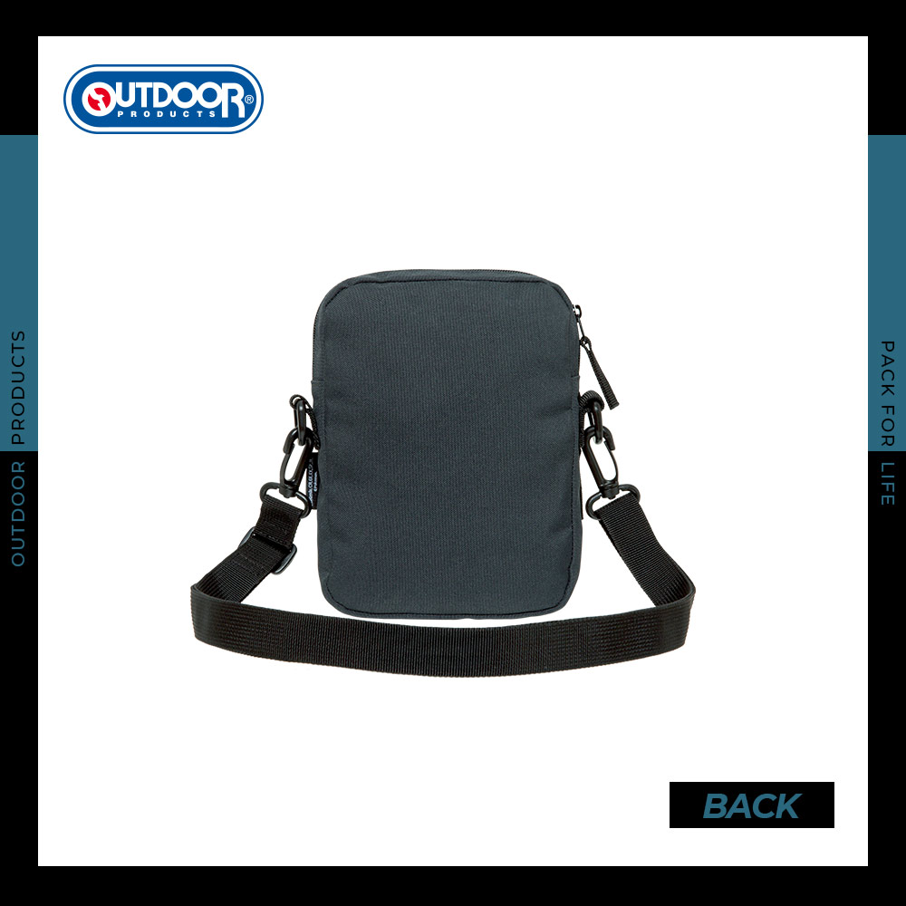 【OUTDOOR】寶可夢Pokemon夜光卡比獸直式側背包-碳灰色 ODGO22O03CL