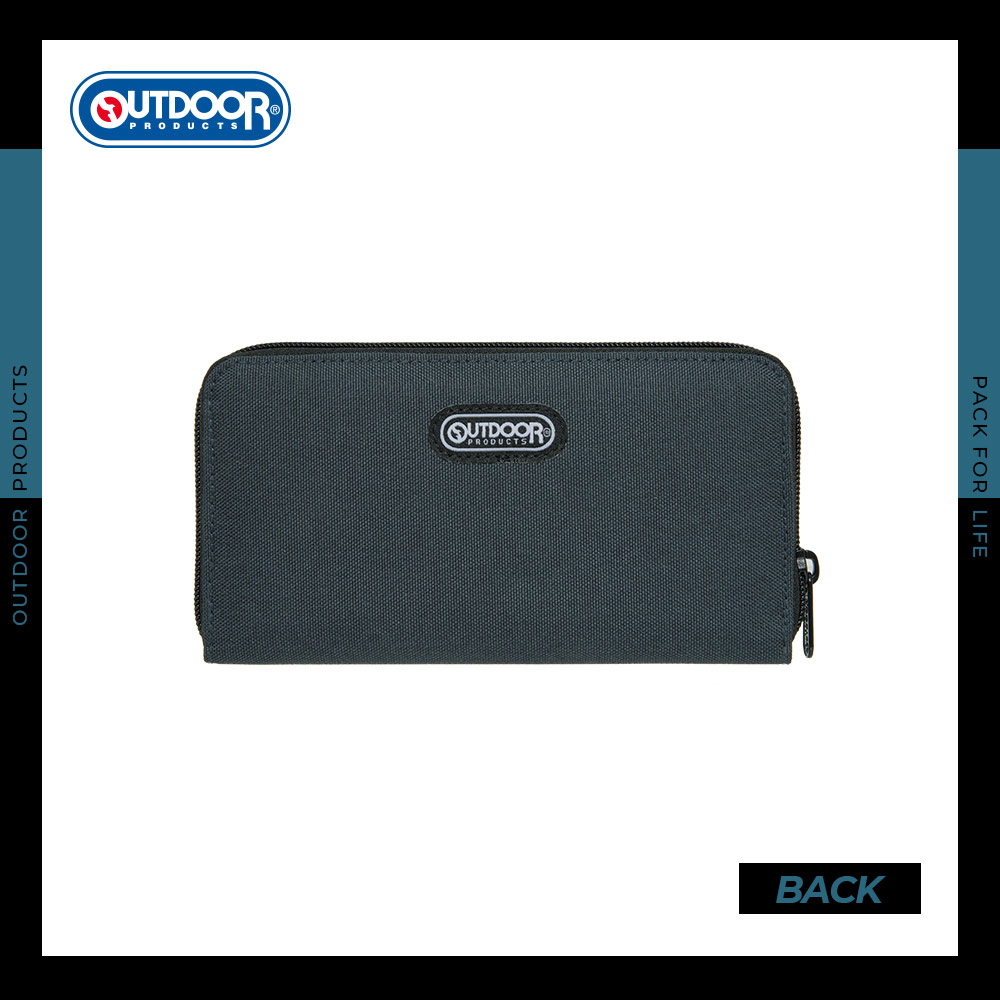 【OUTDOOR】寶可夢Pokemon夜光卡比獸長夾-碳灰色 ODGO22O04CL