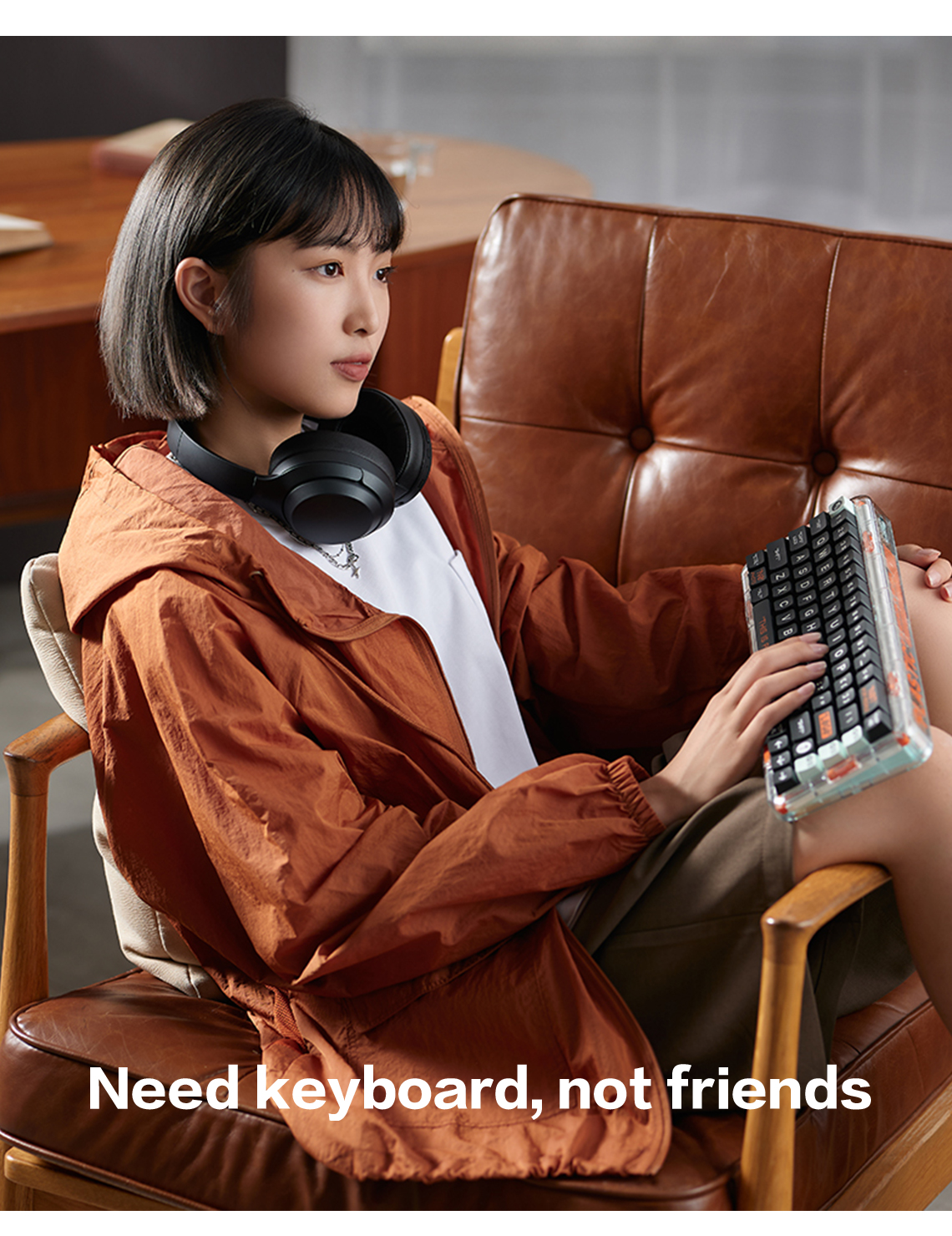 Need keyboard, not friends