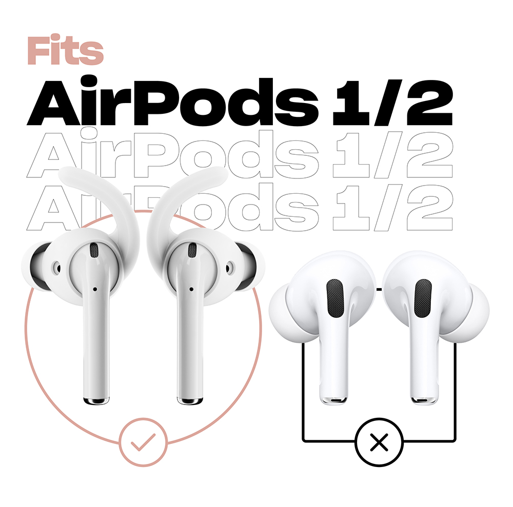 FitsAirPods 1/2AirPods 1/2 Fods 1/2