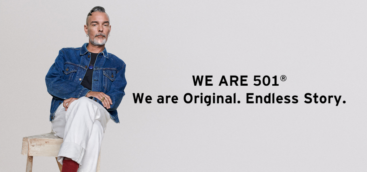 Jean levis best sale 501 gris homme