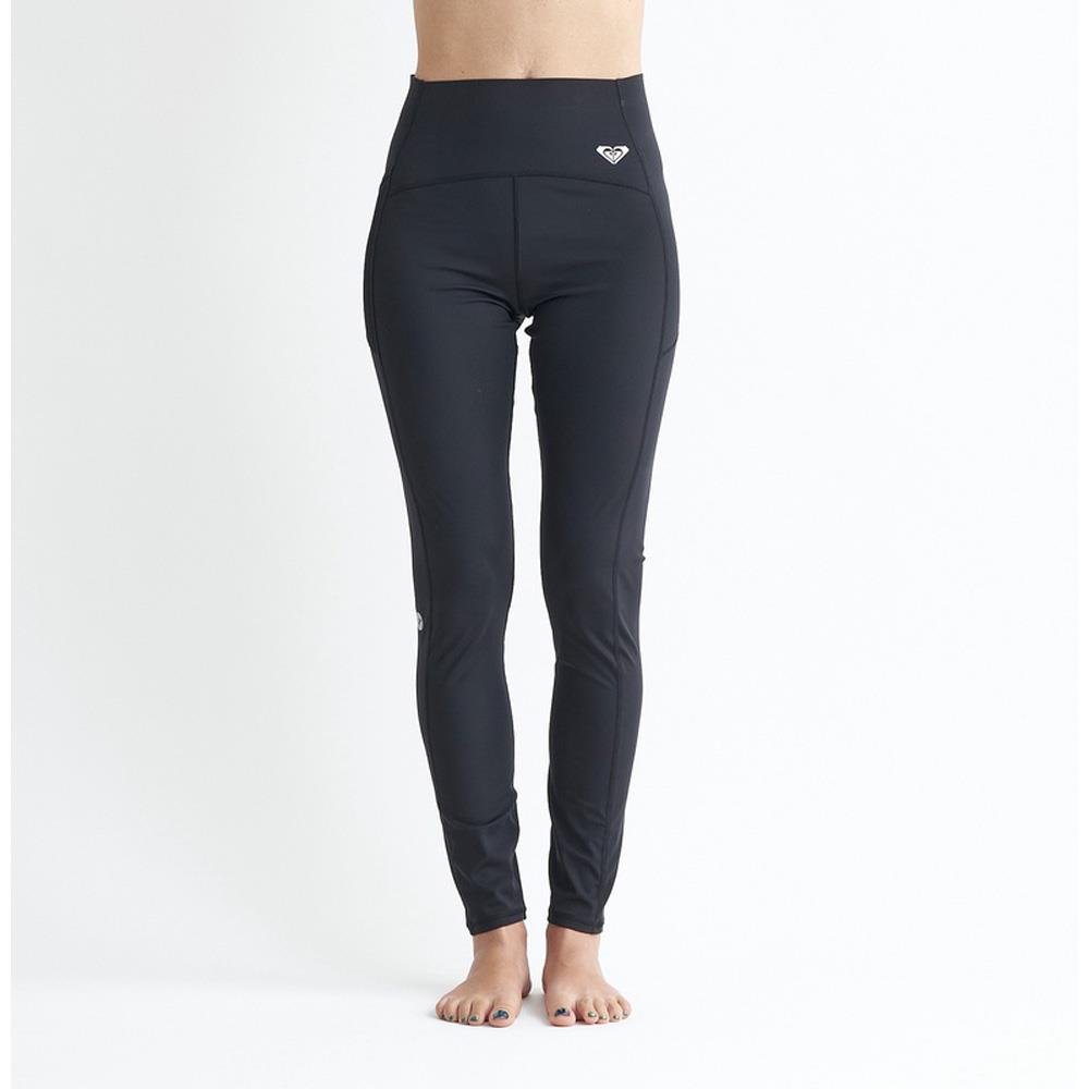 【ROXY】SIMPLY CALM LEGGINGS 水陸兩用抗UV運動長褲 黑色(RPT241514)