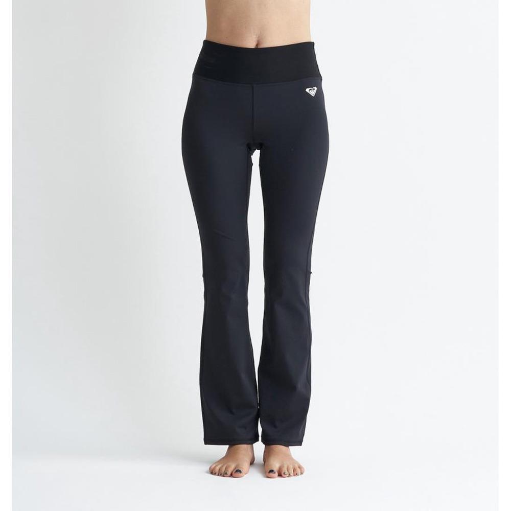 【ROXY】SIMPLY CALM FLARE LEGGINGS 水陸兩用抗UV運動長褲 黑色(RPT241515)