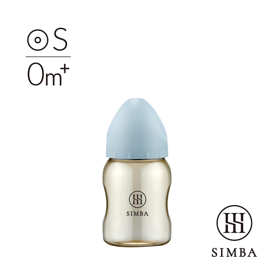 【藍色專區】小獅王辛巴 蘊蜜鉑金PPSU寬口防脹氣奶瓶(200ml)-新生適用