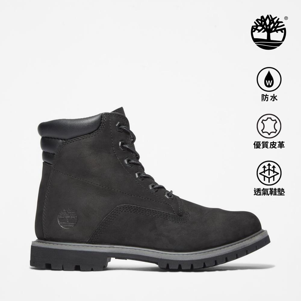 Timberland 女款黑色防水6吋靴|A17VM001