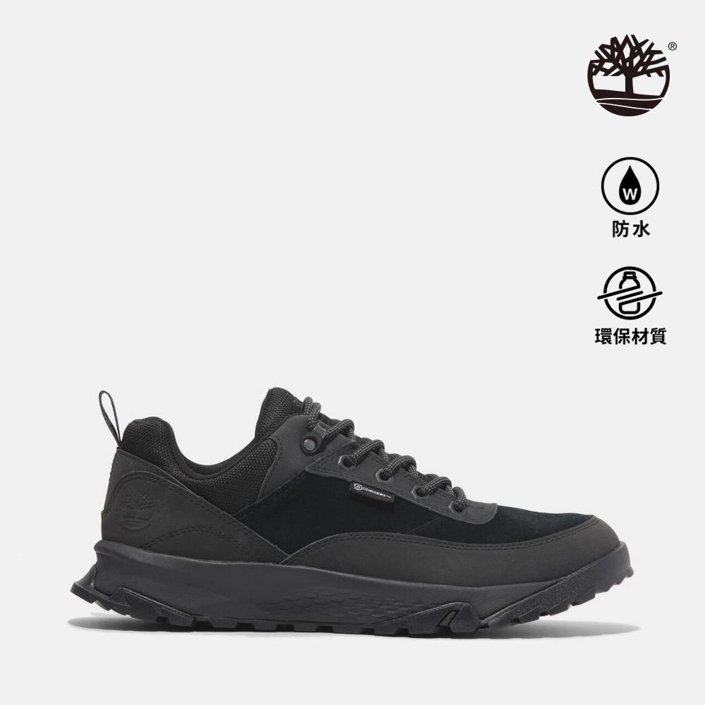 Timberland 男款黑色Lincoln Peak Lite低筒防水健行鞋|A6D7NEK5