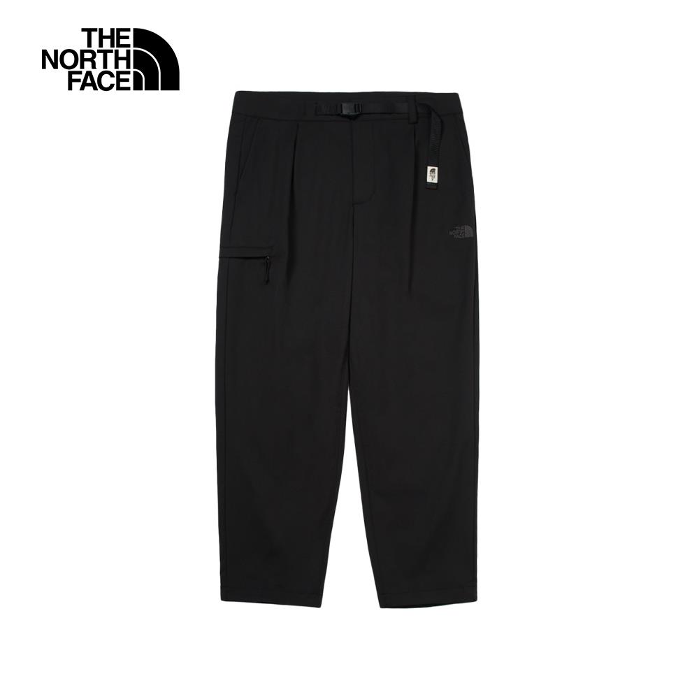 The North Face北面男款黑色防潑水休閒褲|81SJ4H0