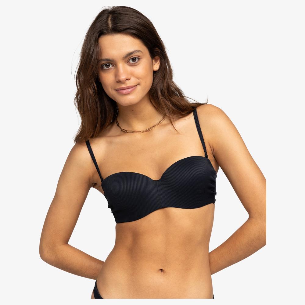 【ROXY】ROXY LOVE RIB THE BEACH VIBE 比基尼 黑色(ERJX304695ERJX404414)