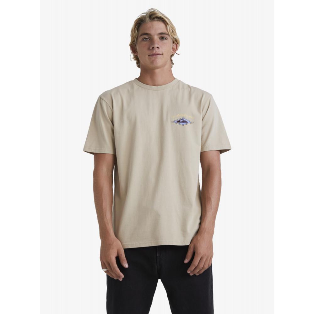 【QUIKSILVER】DIAMOND SS T恤 卡其色(UQYZT05165)