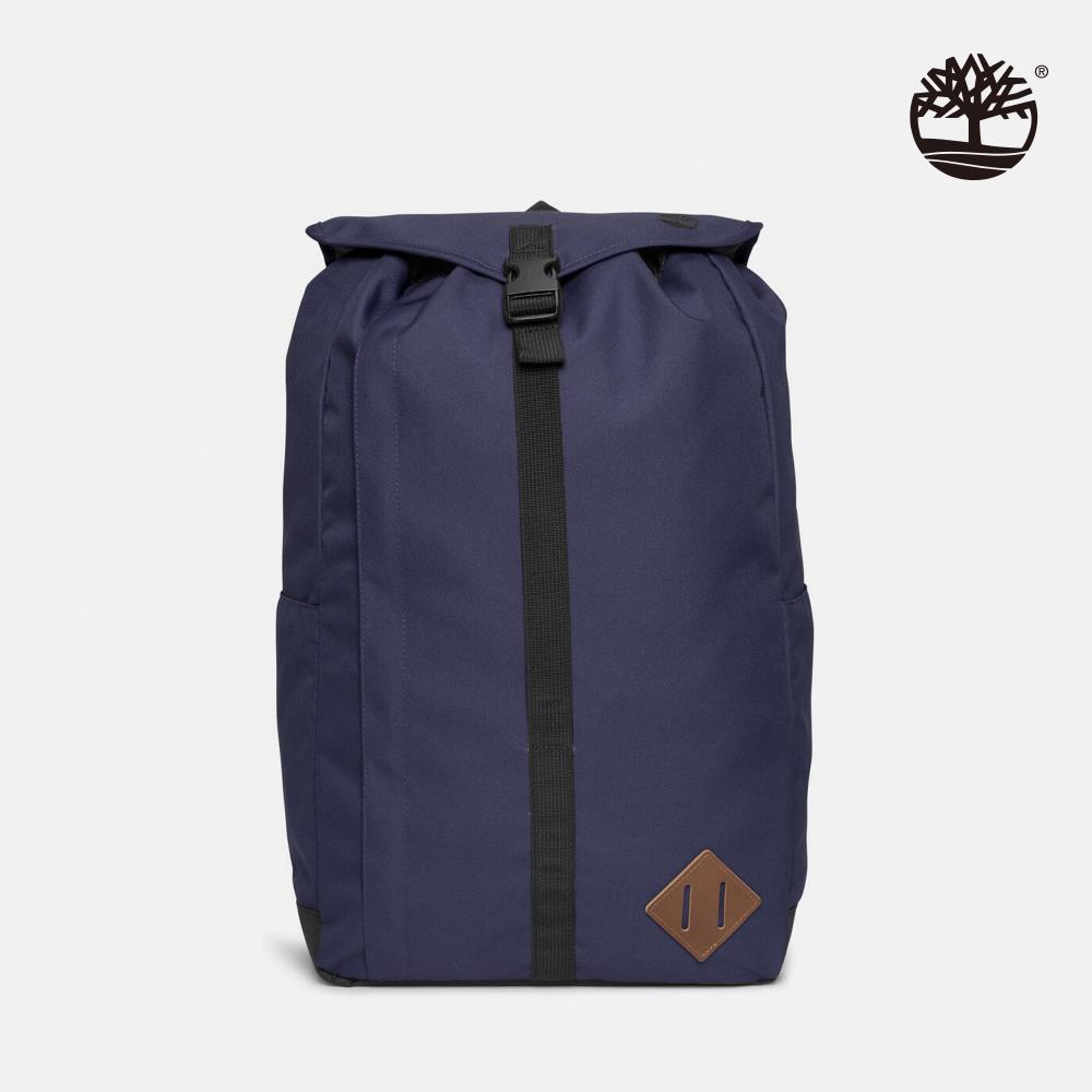 Timberland 中性深藍色休閒後背包|A6MFW451