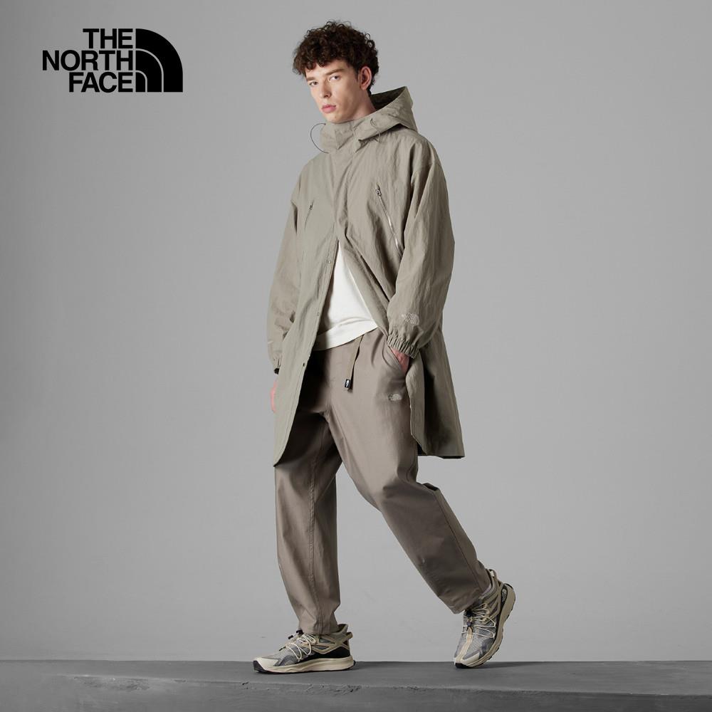 The North Face北面UE男款棕色防風防潑水連帽防風外套｜8AHK1I2