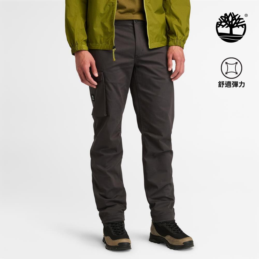 Timberland 男款黑色智慧控溫休閒長褲|A62N7001