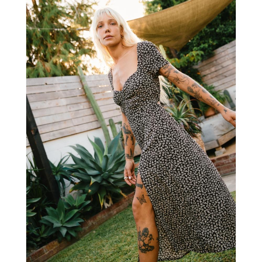 【RVCA】Heaven Sent Midi Dress 洋裝(UVJWD00191)