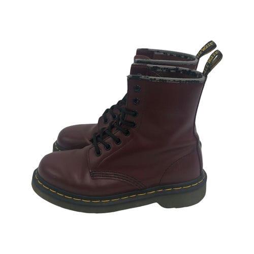 【南港店】Dr.Martens/綁帶靴/UK4/10072600
