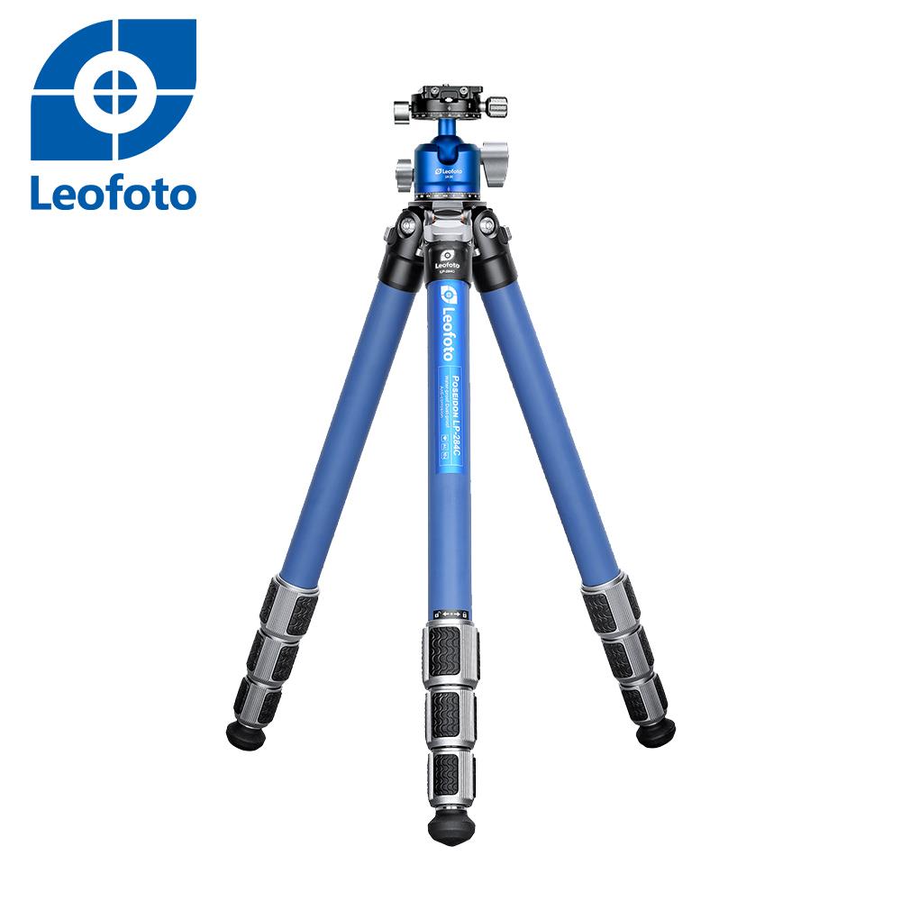 Leofoto徠圖 LP284C+LH30R碳纖維三腳架含雲台-經典藍