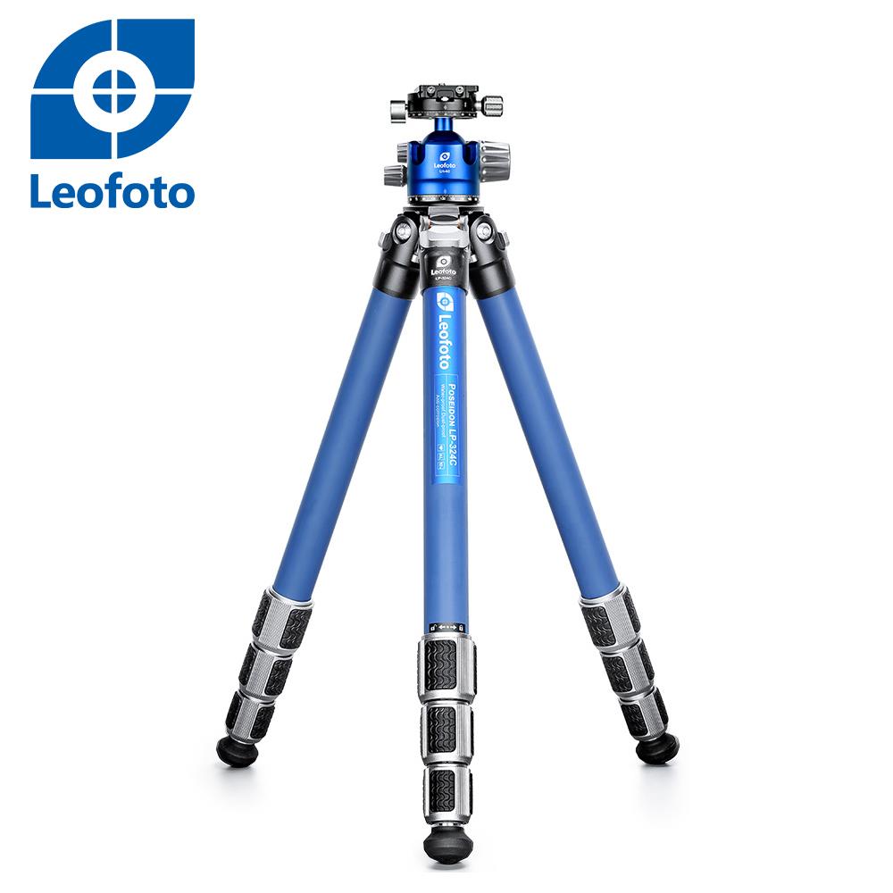 Leofoto徠圖 LP324C+LH40R碳纖維三腳架含雲台-經典藍