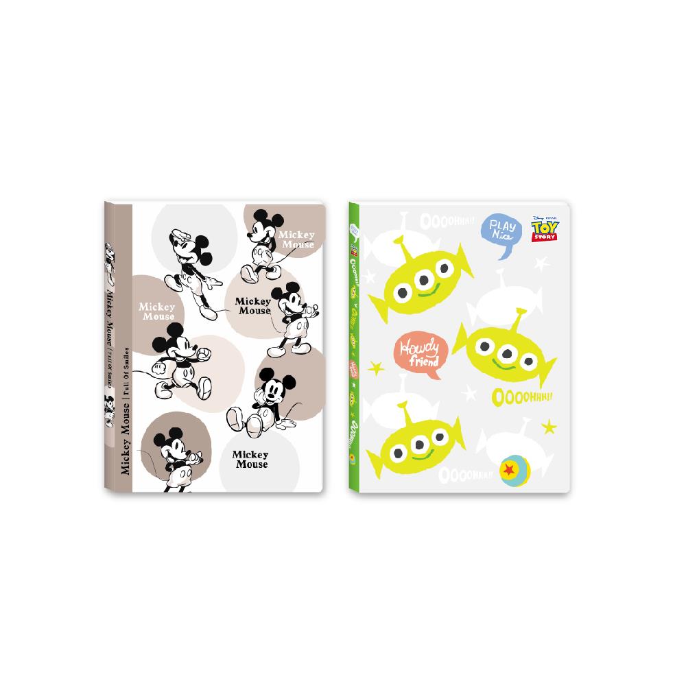 迪士尼Disney 20入資料本(透明板)-米奇/三眼怪