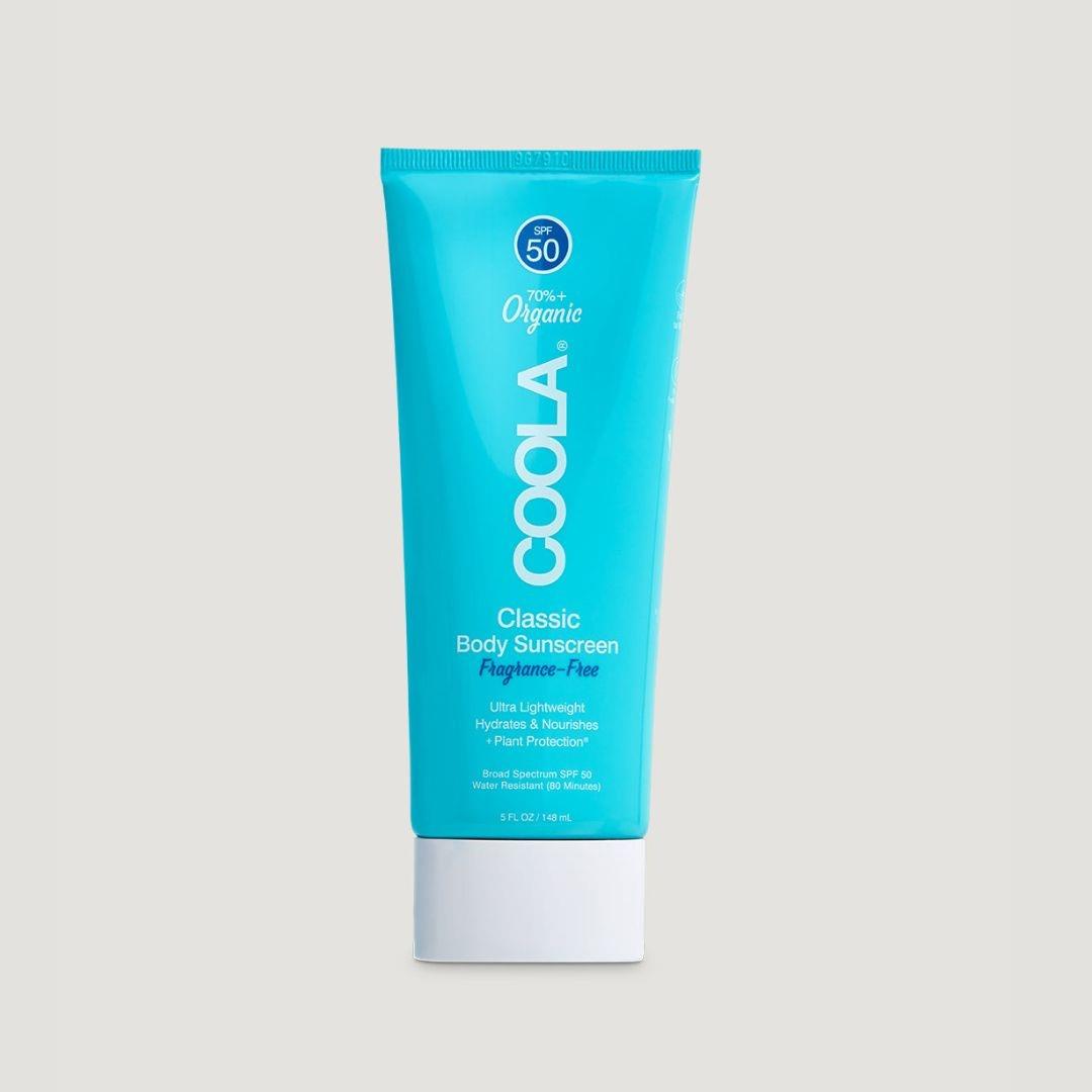 【PH SHOP】COOLA 運動身體防曬乳 SPF50 (無香精)148ml
