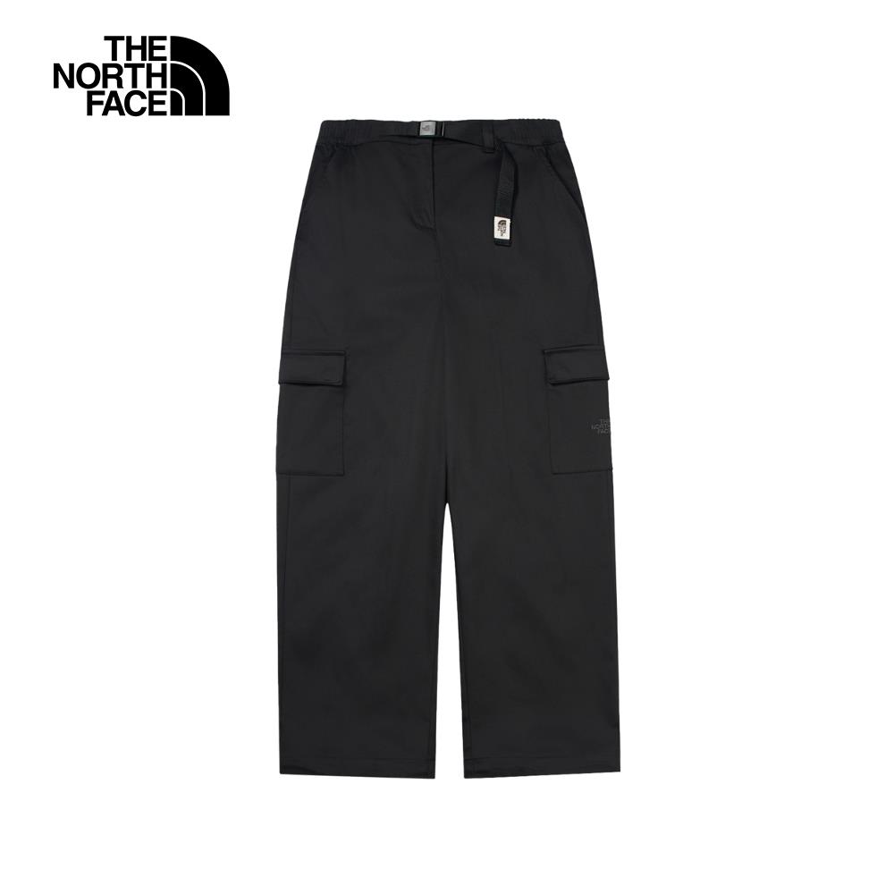 The North Face北面女款黑色吸濕排汗防曬透氣休閒褲｜8AHNJK3