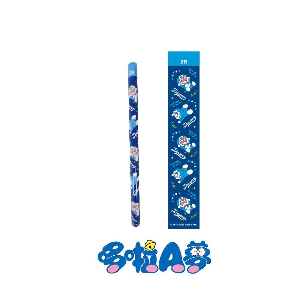 哆啦A夢 大三角鉛筆 2B(3入)