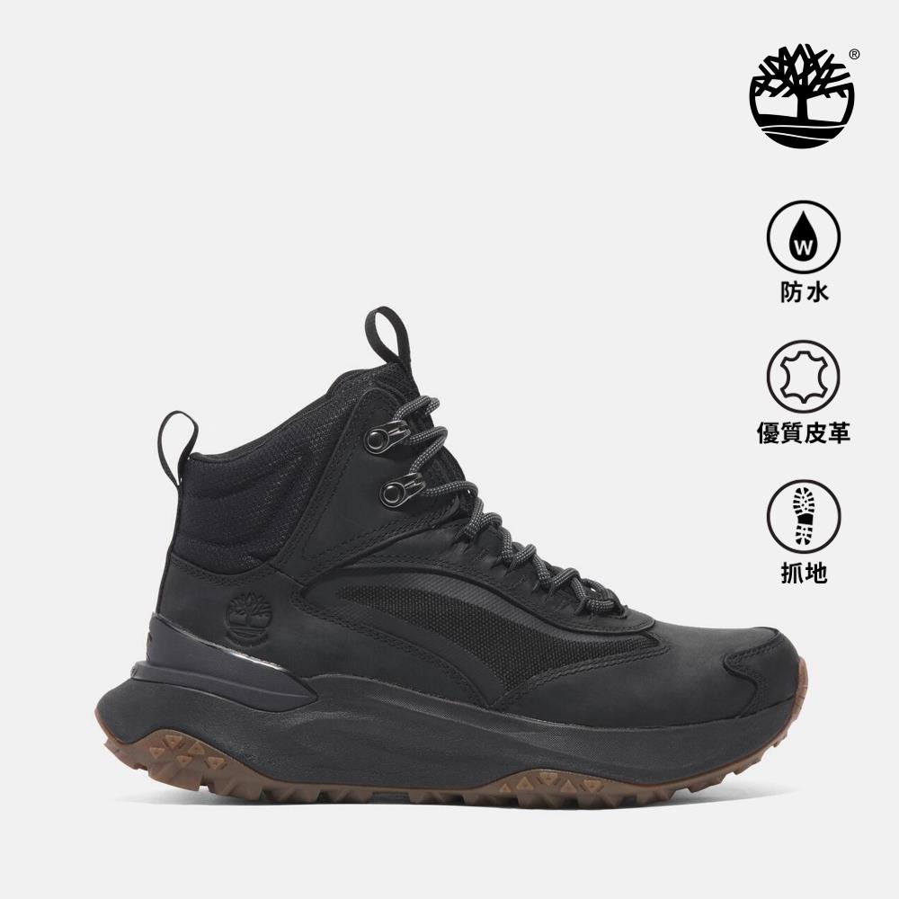 Timberland 女款黑色Motion Access防水中筒健走鞋|A29T6EK5