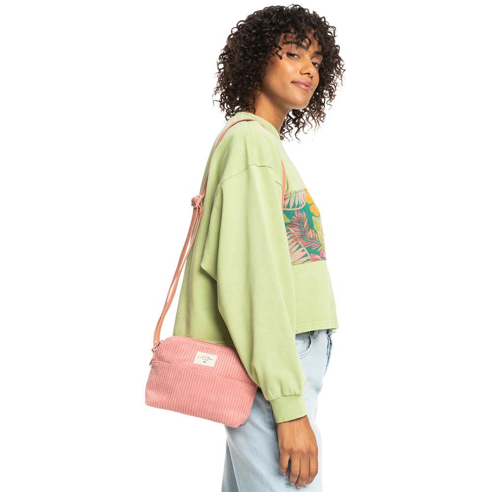 【ROXY】COZY NATURE CROSSBODY 肩背包 粉紅色(ERJBP04651)