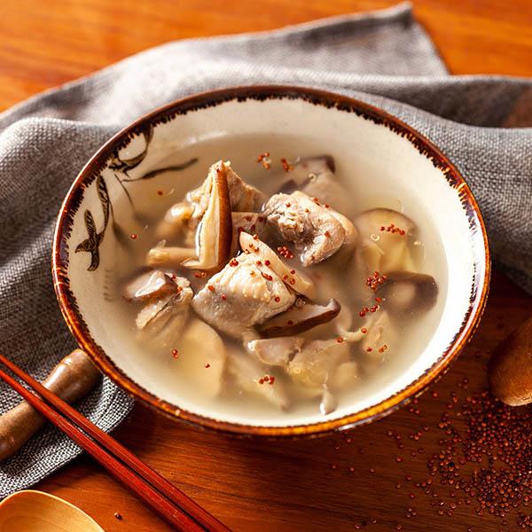 【桂冠營養研究室】蕈菇藜麥雞湯(250gx1)(效期至2025/08/22)