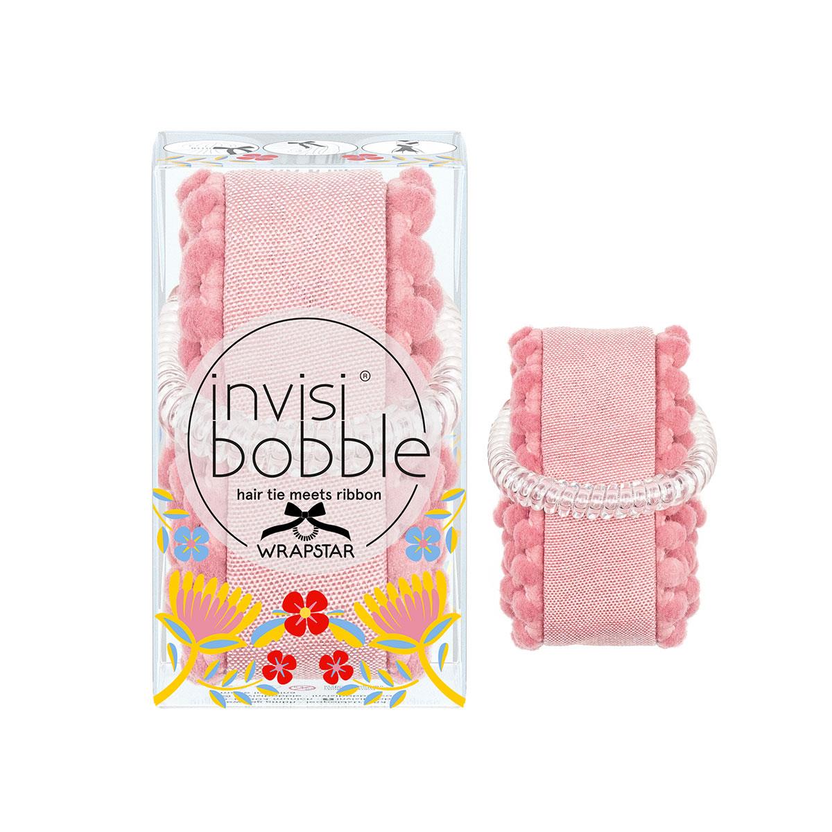 【加價購】39折↘百變公主魔髮帶-花神之舞(柔瑰粉)－invisibobble神奇魔髮圈