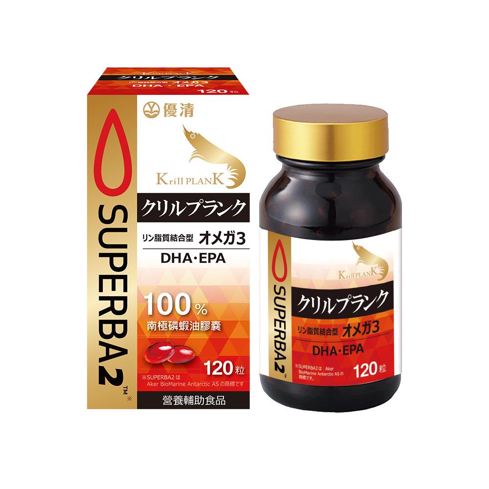 優清專利100%南極磷蝦油膠囊120粒
