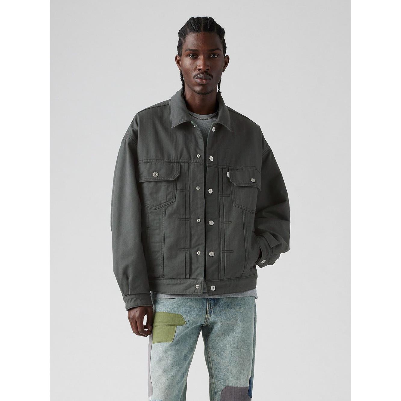 Levi’s® SILVERTAB™銀標系列 男款丹寧牛仔外套 / 雙面可穿 熱賣單品