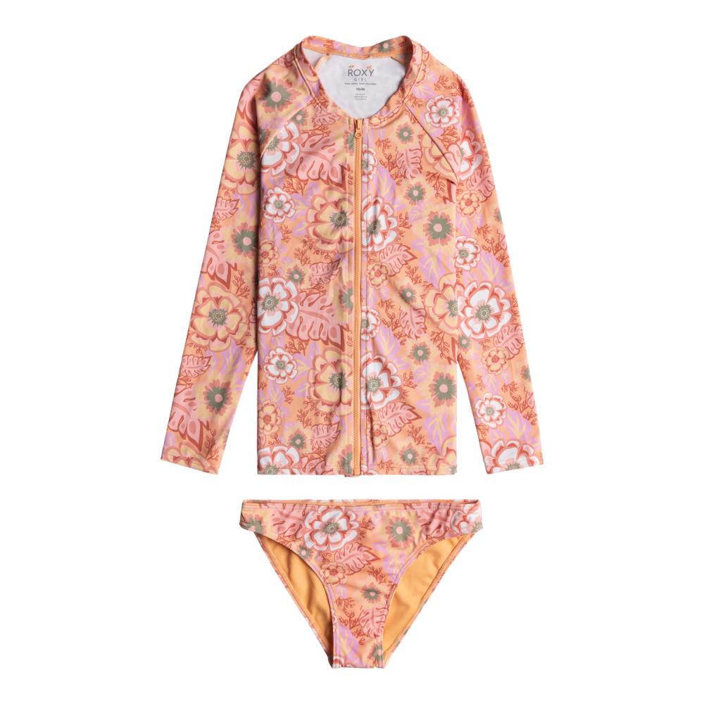 【ROXY】WILD FLOWER RG LS ZIPPED SET 青少女防磨衣 (ERGWR03418)