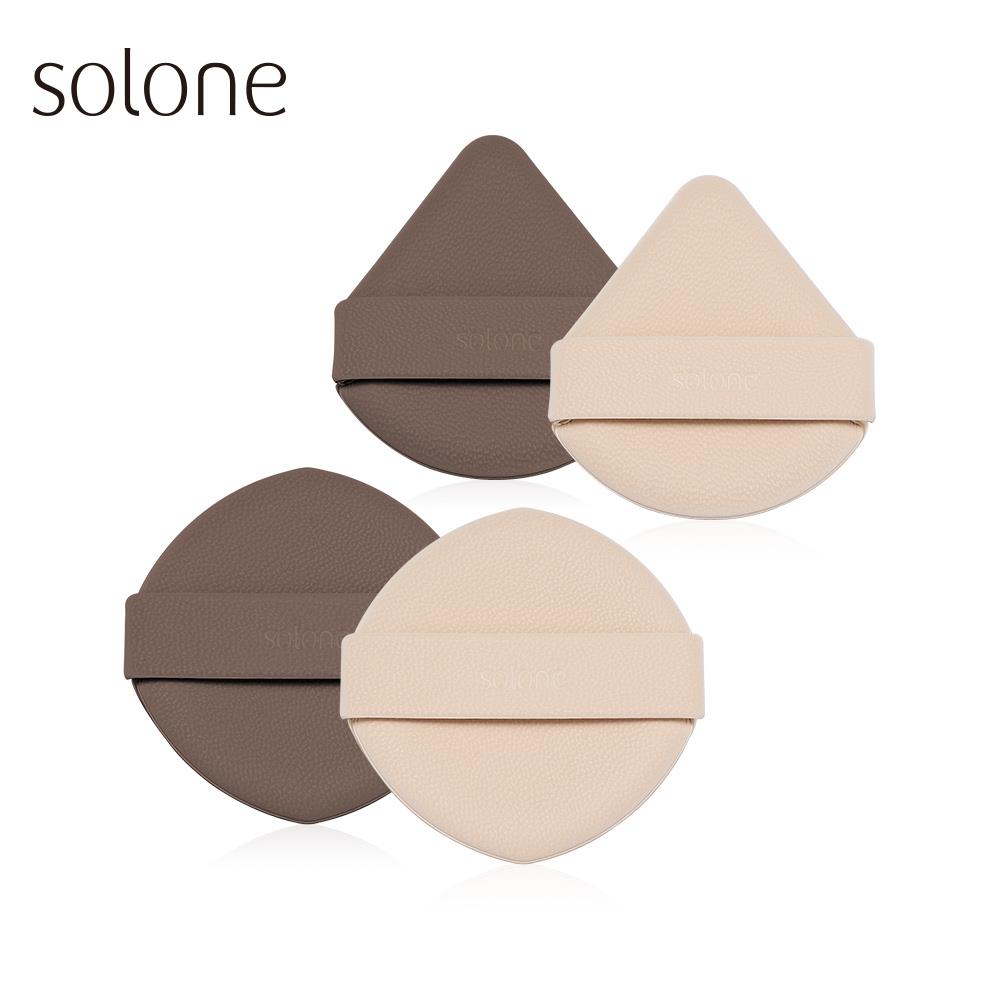 Solone Air Cushion Puff (2-Pieces / 2-Shape)