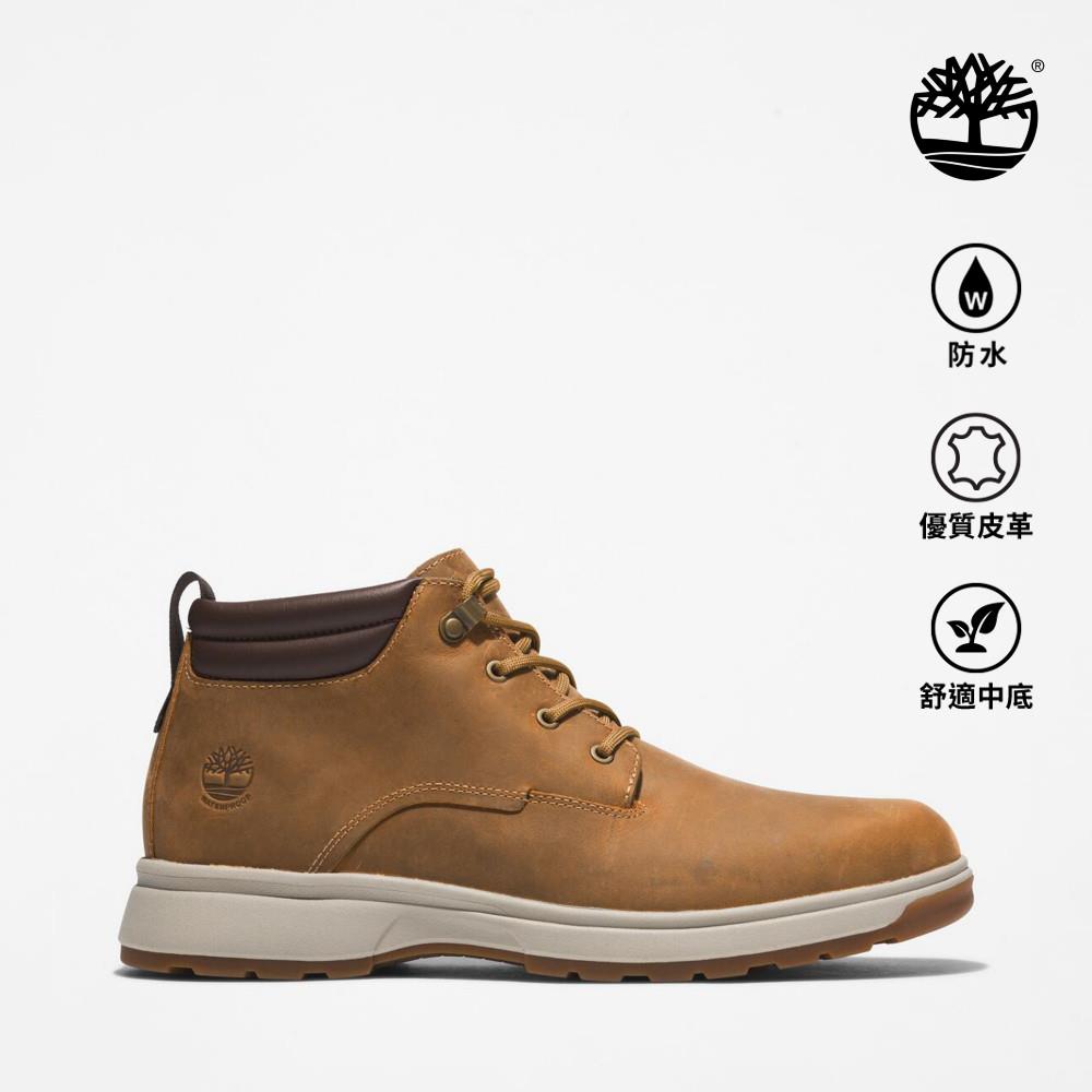 Timberland 男款小麥色防水中筒靴|A5SAM231