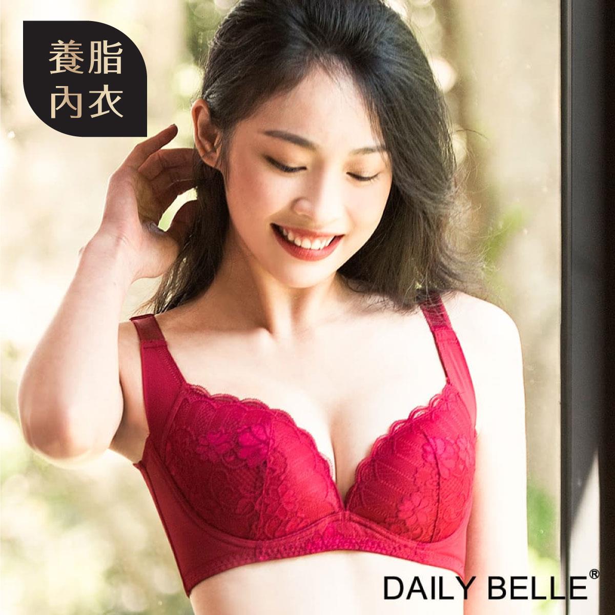 繁花溫柔養脂®內衣（立體杯）- 玫瑰紅【R86121】