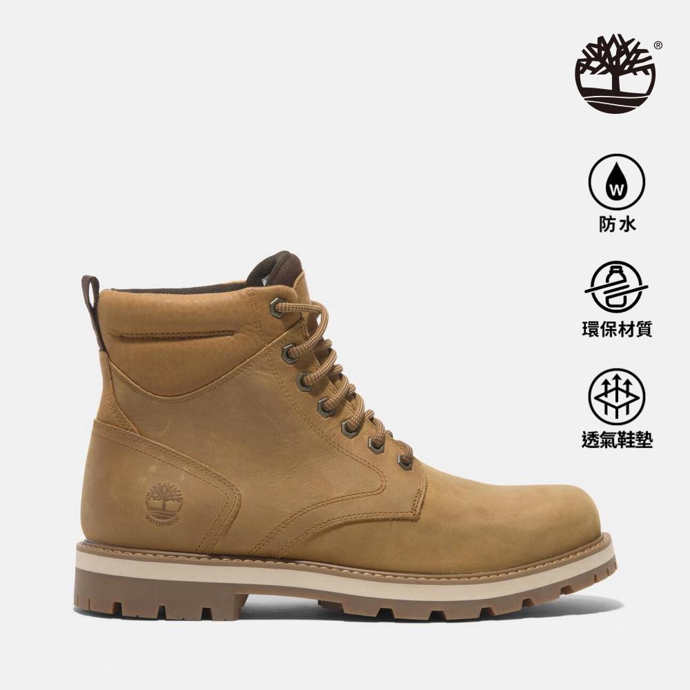 Timberland 男款小麥色休閒防水中筒靴|A69UHEN1