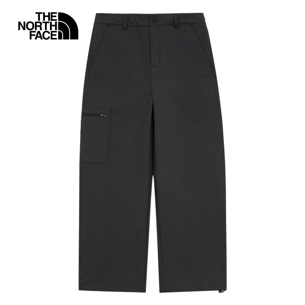 The North Face北面女款黑色防潑水可調節縮口長褲｜83UXJK3