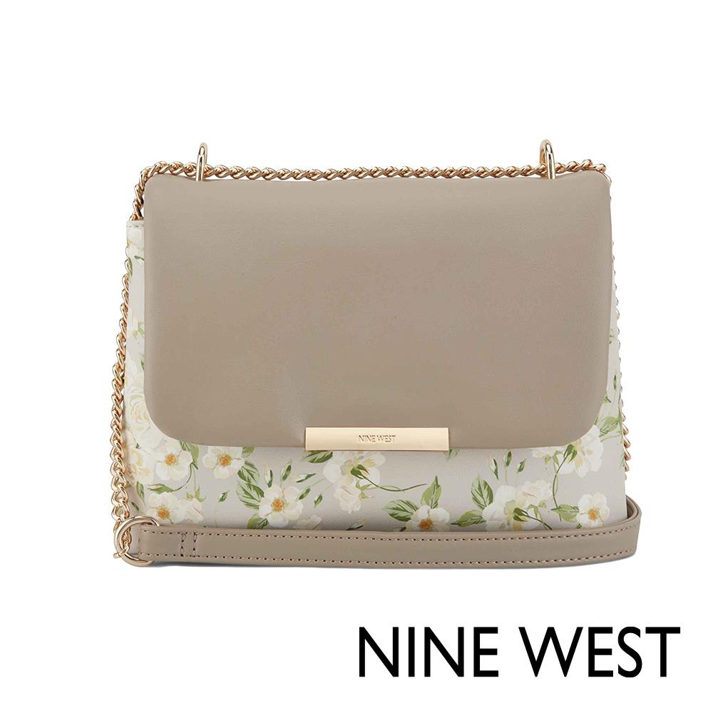 【NINE WEST】菱格紋斜背包-印花色(193314161151)