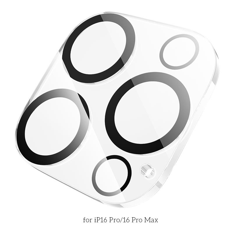 【hoco.浩酷】iP16 Pro/16 Pro Max 3D全包夜拍圈鏡頭膜(G13)