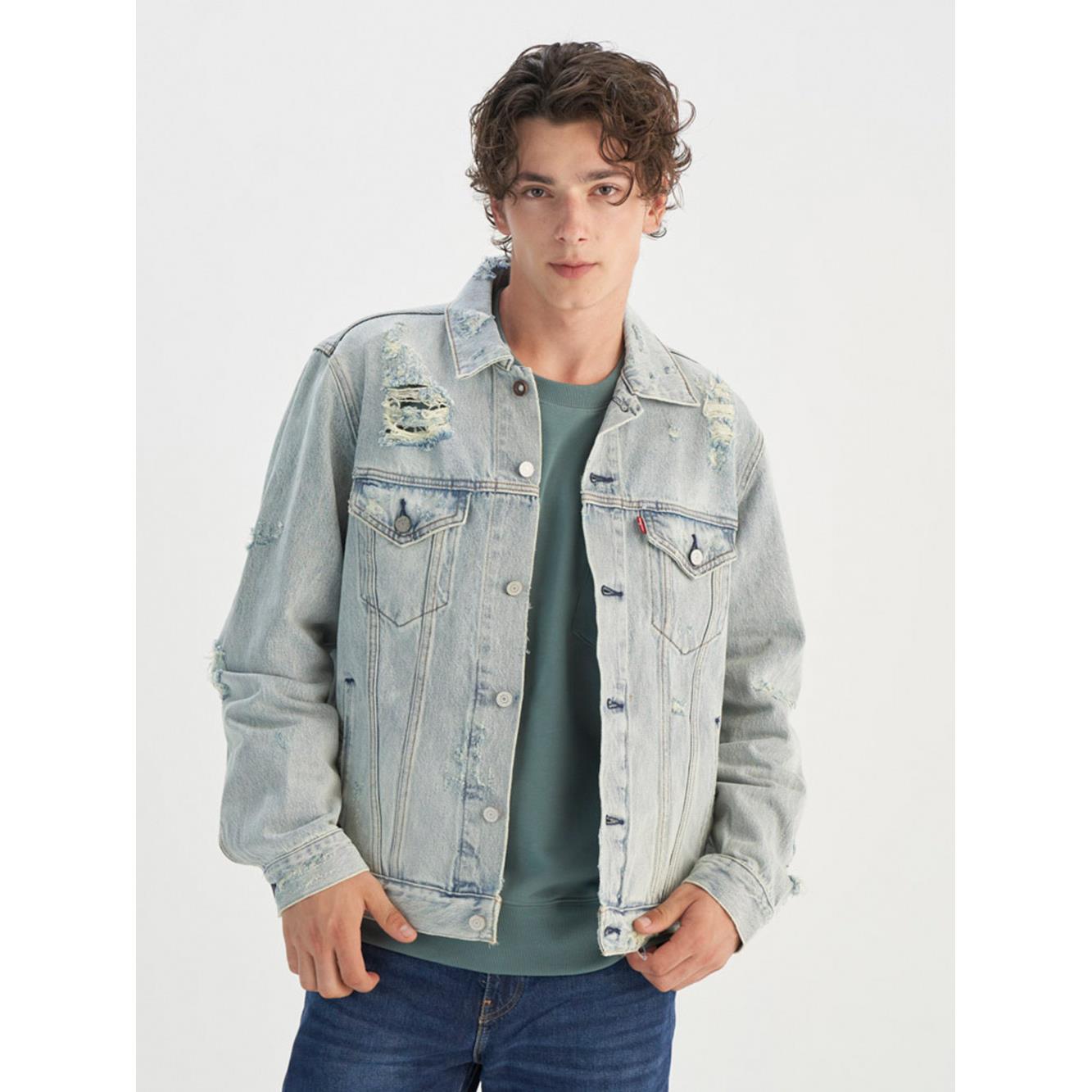 Levi’s® 男款 寬鬆 TYPE III 牛仔外套 丹寧外套  熱賣單品