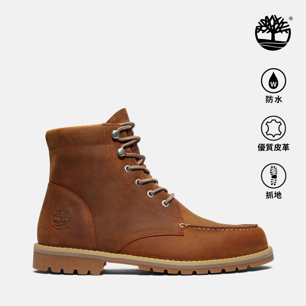 Timberland 男款棕色防水中筒靴|A2EDRF13