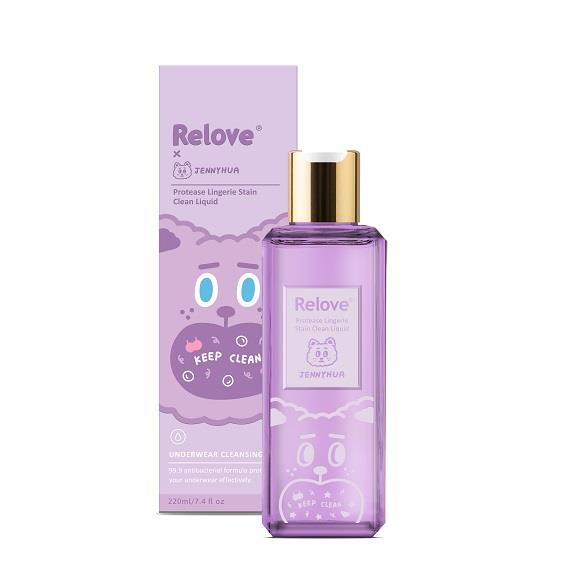 【Relove】私密衣物蛋白酵素去漬抗菌手洗精220ml(煎妮花聯名)1瓶