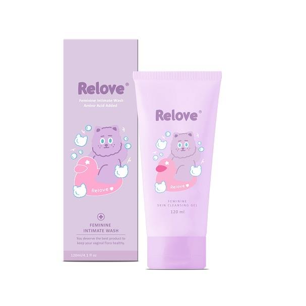 【Relove】煎妮花聯名私密胺基酸潔淨凝露120ML-牡丹柚子香(私密處洗劑)