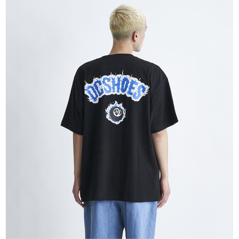 【DC SHOES】 24 FLAME SS T恤 黑色(DST242010242-BLK)