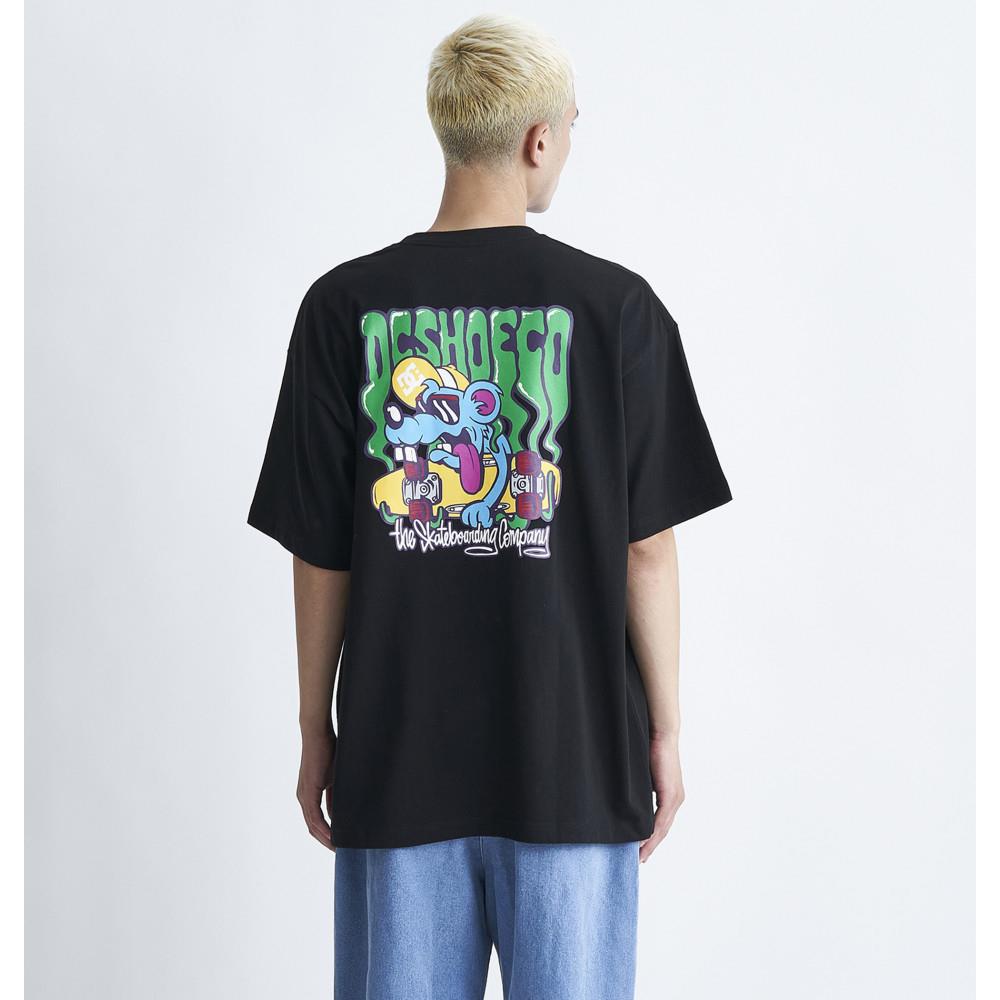 【DC SHOES】 24 BLUE RAT SS T恤 黑色(DST242005242-BLK)